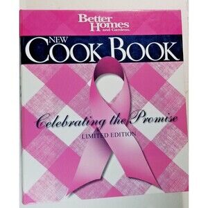 Cookbook Breast Cancer Support By Better Homes & Gardens Limited Edition Tabbed